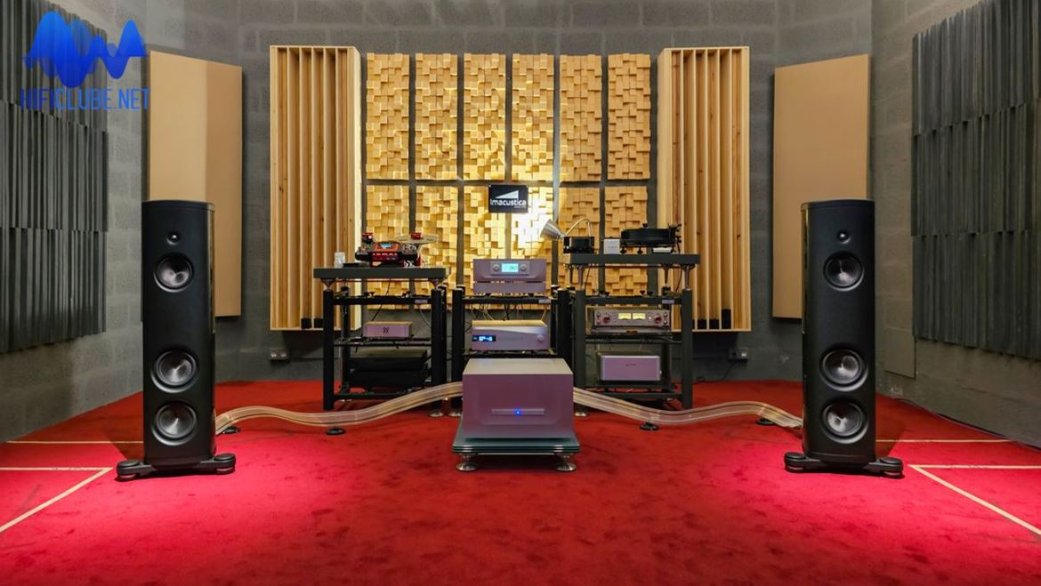 IMACUSTICA - PORTO_Auditório principal, com sistema em demonstração: dCS Rossini Apex ,Constellation Virgo III (prévio) ,Constellation Centaur II, Cabos Nordost Odin Gold