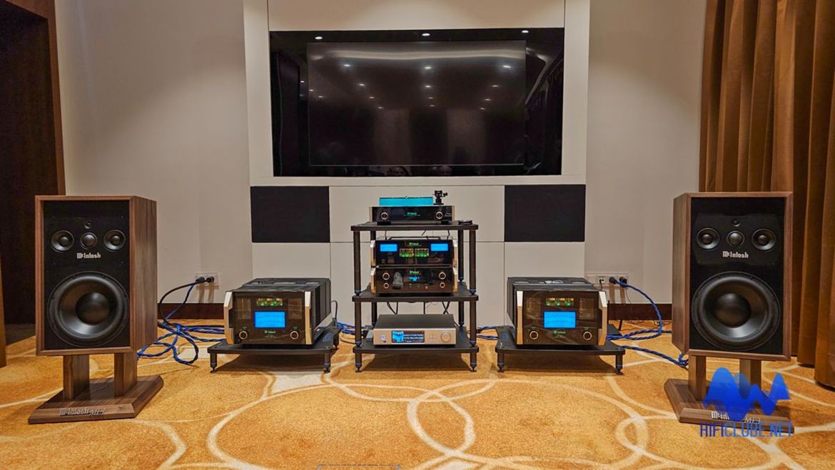 Apresentação das McIntosh ML1 no Hotel Kempinsky, em Munique.