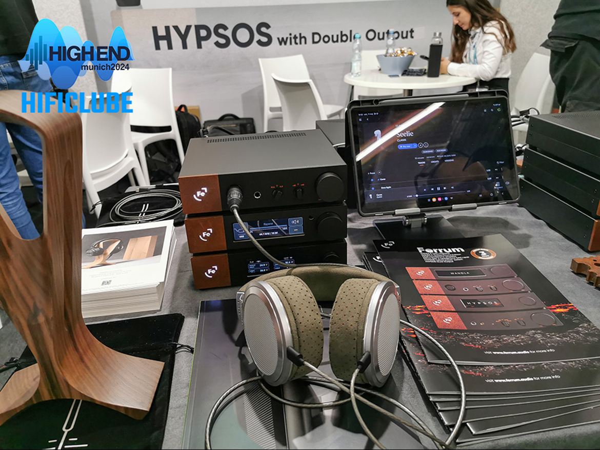 No stand da Ferrum, anunciava-se a nova Hypsos Double Output e o Erco Gen II.
