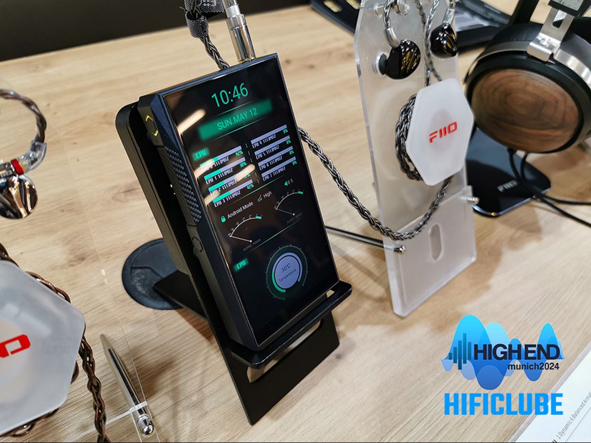 E ainda o FiiO M23 Portable High-Resolution Lossless Music Player+FiiO FA19 Knowles Balanced Armature IEMs.