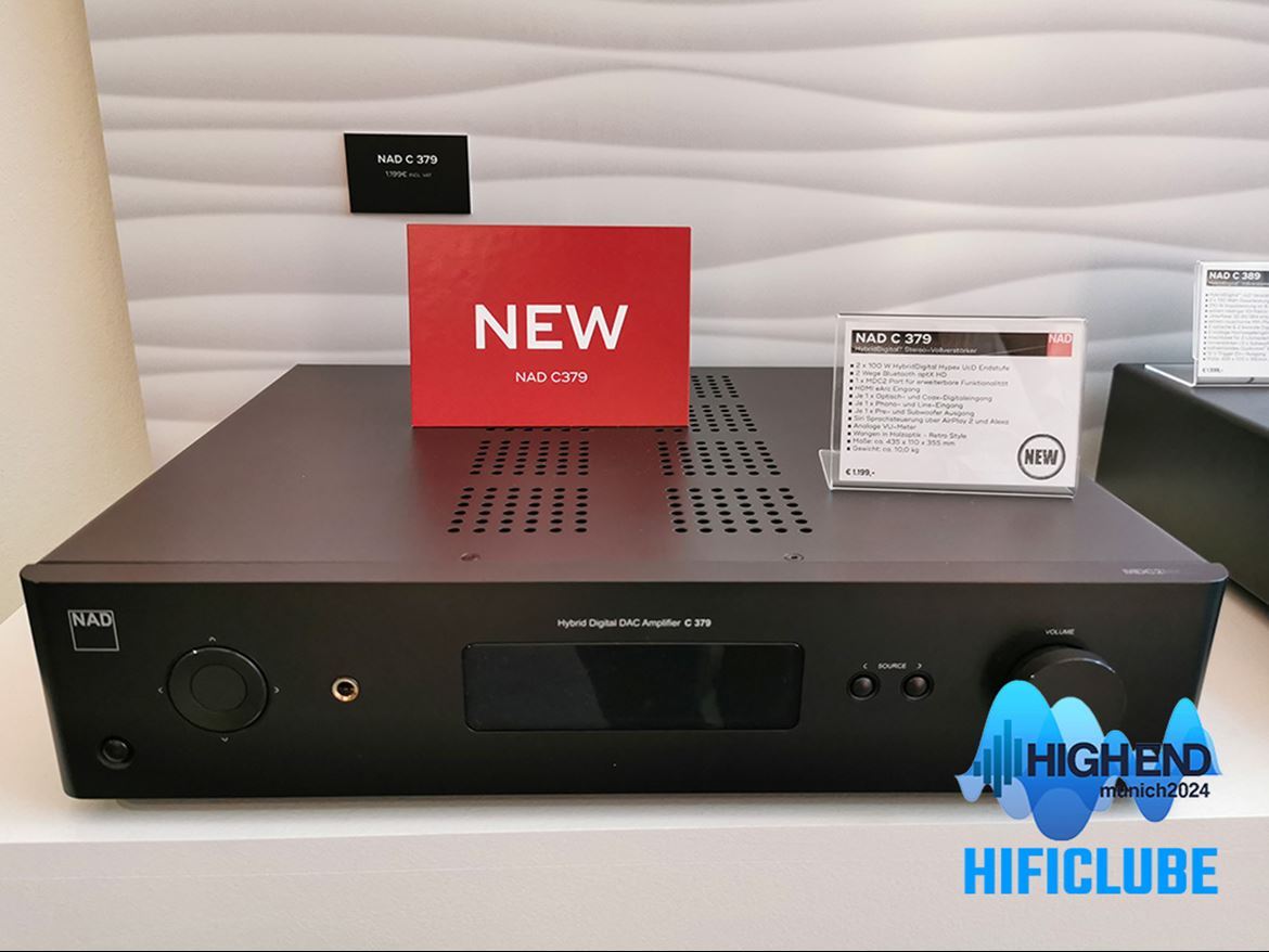 NAD C379 Hybrid digital DAC Amplifier