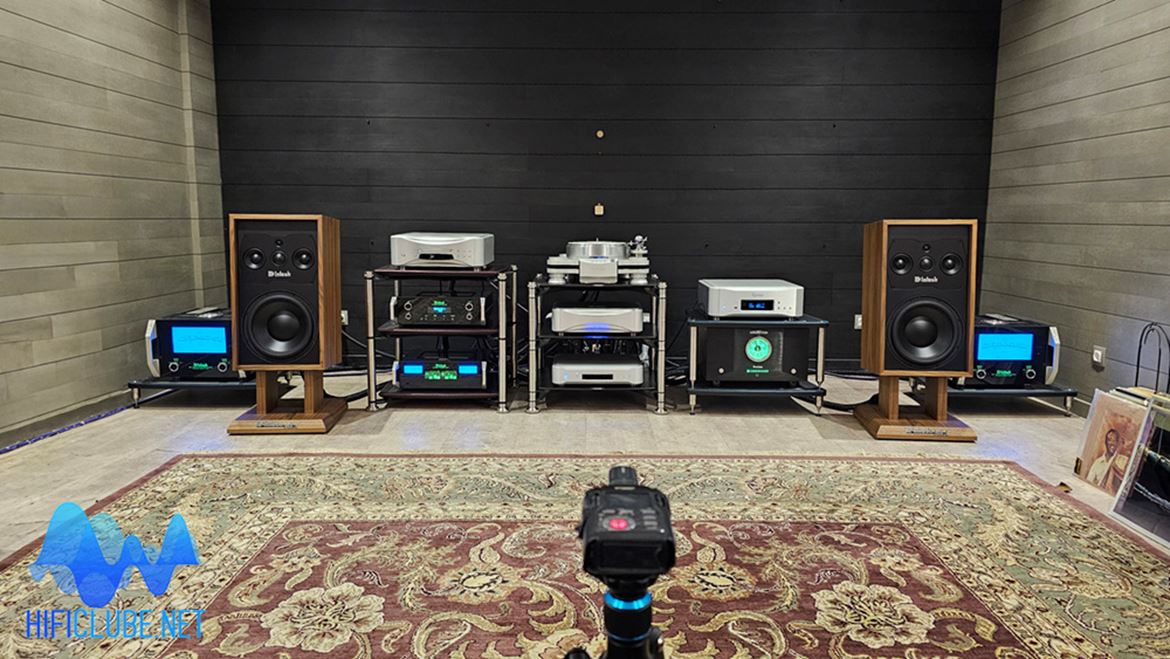 System setup at Ajasom Auditorium, Lisbon