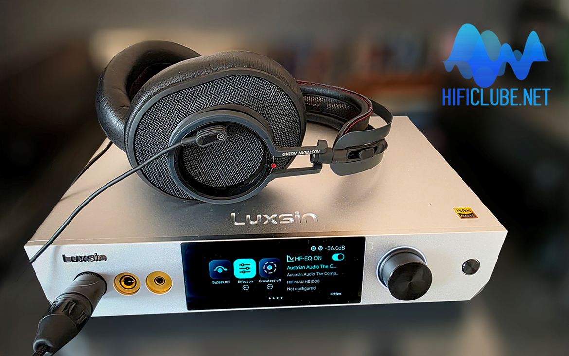 Luxsin X9 + Austrian Audio The Composer: flat response or Harman curve. The choice is yours.