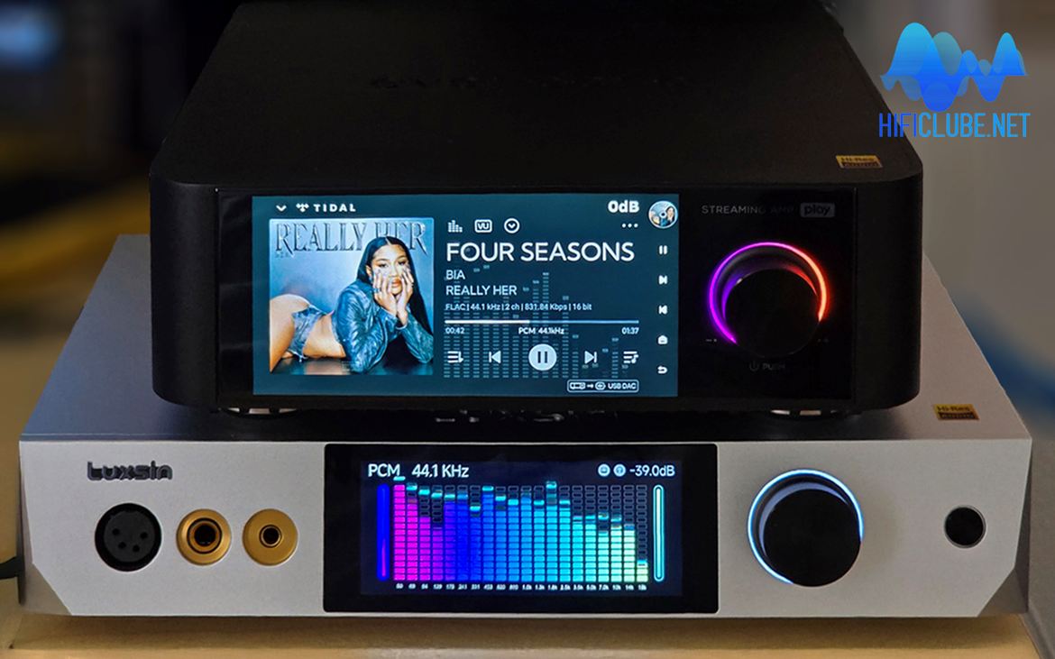 The Luxsin X9 and the Eversolo Play complement and complete each other.