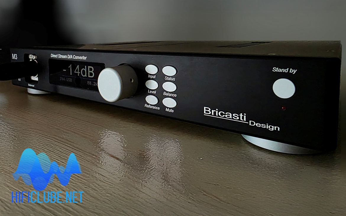 The Bricasti M3/H DAC and  Headphone Amplifier