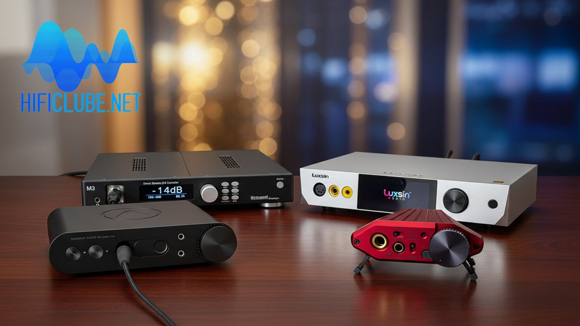 The four magnicent: Austrian Audio Full Score, Bricasti M3/H, iFI Diablo 2, Luxsin X9