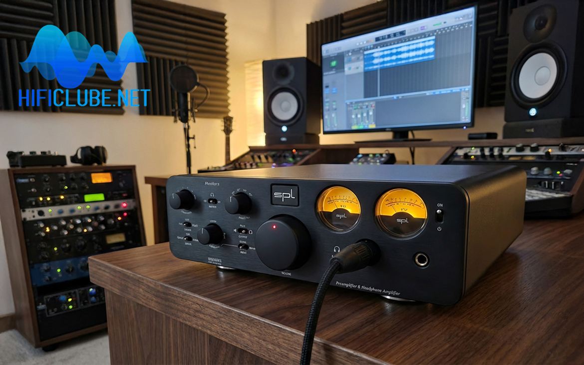 O prazer de ter um equipamento profissional de estúdio, no seu ambiente doméstico.