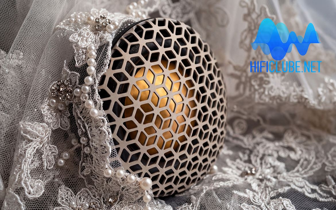 Grelha de filigrana de padrão hexagonal de proteção do tweeter – linda, como um véu de noiva!