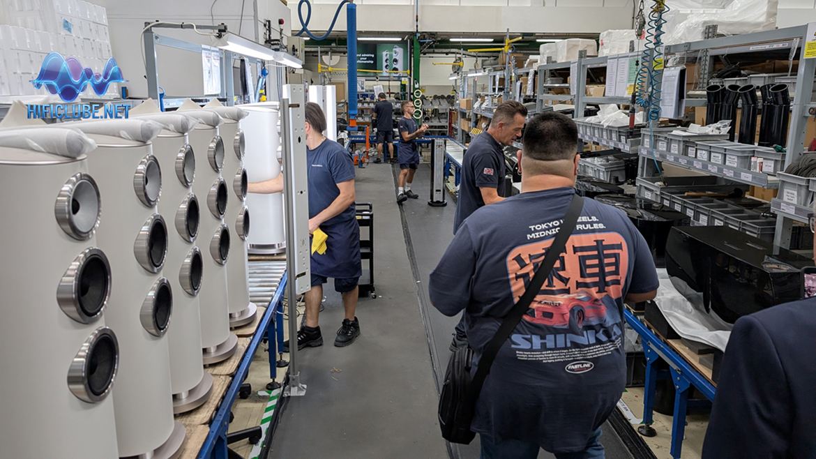 There was a lot of activity (and processing) on the factory floor.