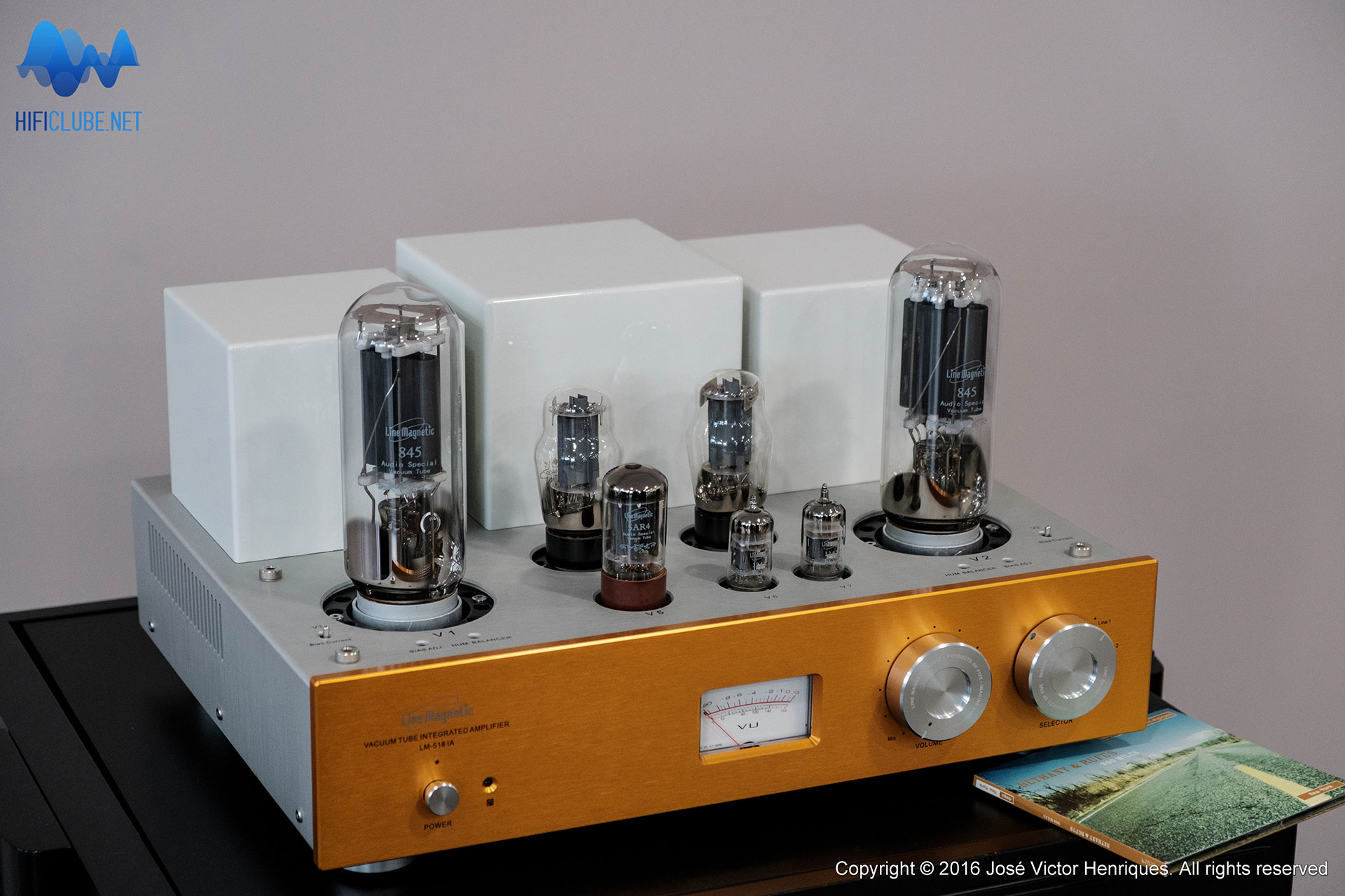 Line Magnetic Vacuum Tube Integrated Amplifier LM518IA