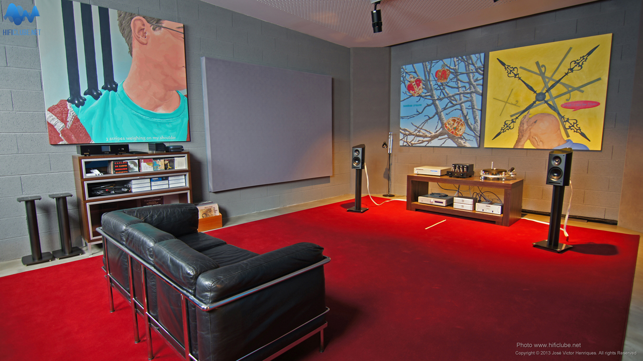 Imacustica _Lisboa_ Auditório nr.1: Michell GyroDec/Krell/Venere 1.5