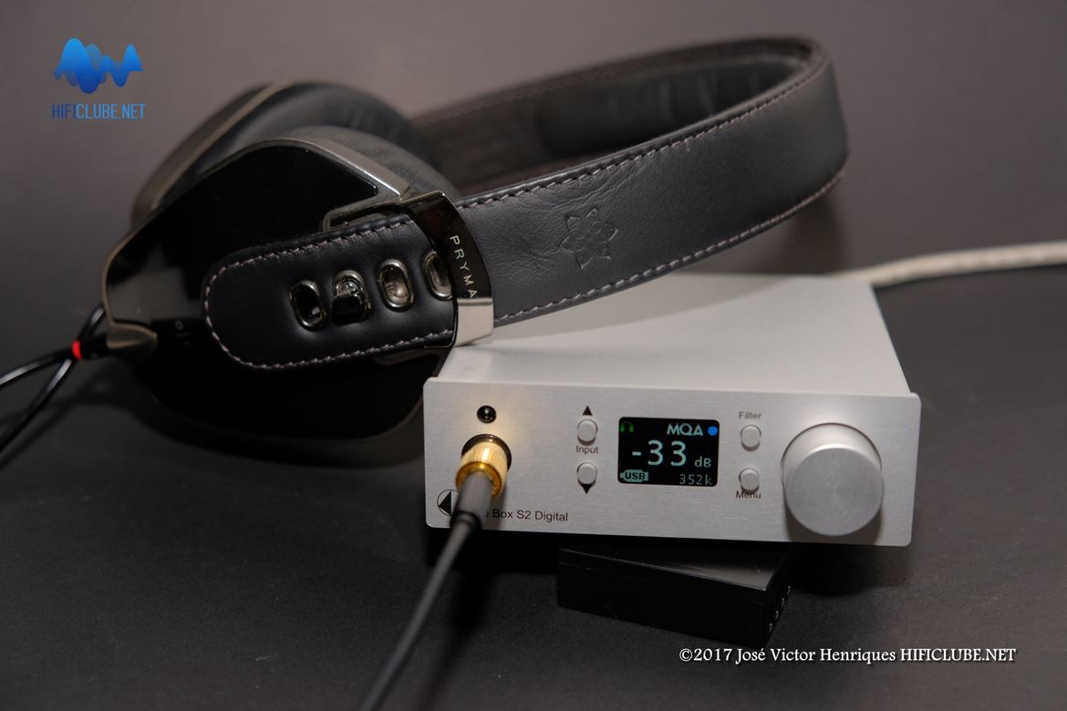 O Pre Box S2 Digital é também compatível com MQA 352k tanto com ficheiros MQA obtidos por download, como com o 'streaming 'da Tidal